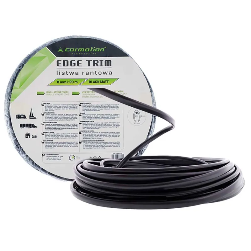 Matt fekete díszcsík több méretben Csak ma