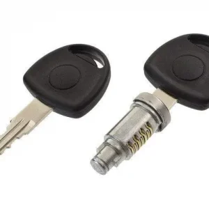 Alacsony ár Opel Corsa B első ajtó zárbetét, zárhenger készlet