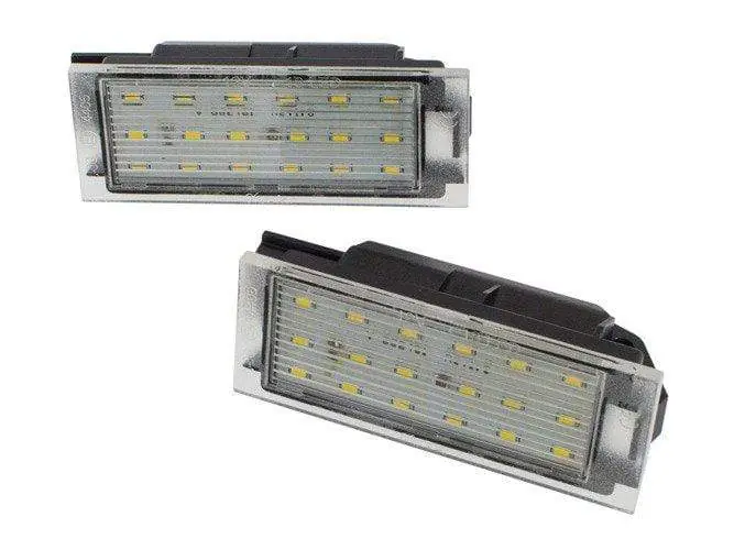 Vedd meg online Renault Clio, Master, Megane, Laguna, Twingo, led rendszámtábla világítás