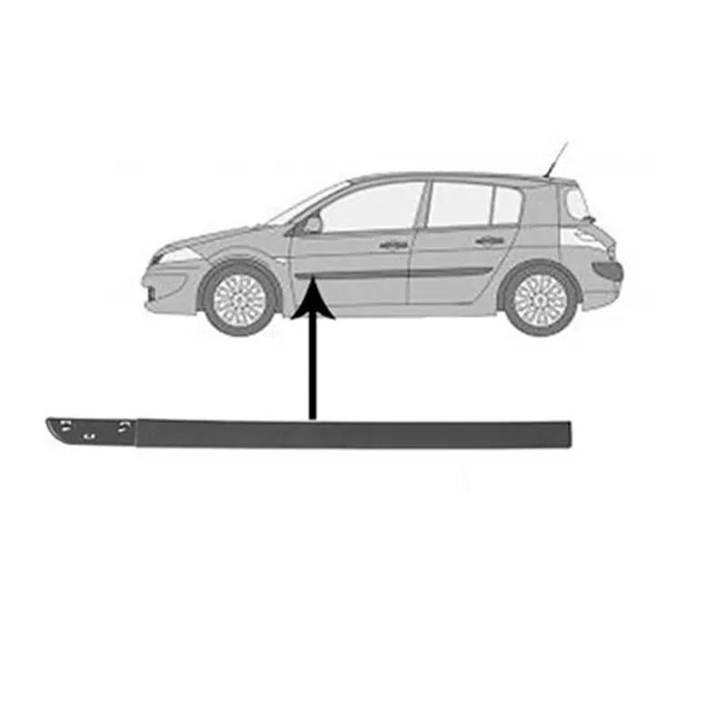 Akciós ár Renault Megane oldalsó díszléc 2003-