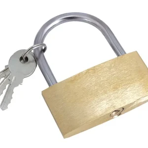 Sárgaréz lakat 3 kulccsal, 60 mm Nézd meg most